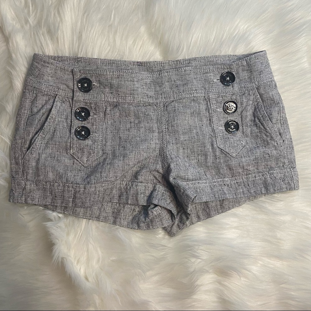 Express - 3 Button Front Shorts